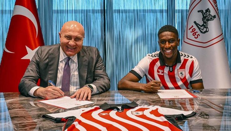 Samsunspor, Joe Mendes ile 5 yıllık sözleşme imzaladı