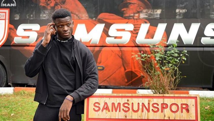 Samsunspor, Mouandilmadji ile yeni sözleşme imzaladı