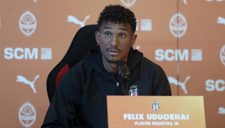 Shakhtar Donetsk maçı öncesi Beşiktaş’ta Felix Uduokhai: Kazanmak zorundayız