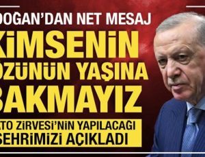 Son Dakika: Cumhurbaşkanı Erdoğan’dan sert mesaj: Kimsenin gözünün yaşına bakmayız!
