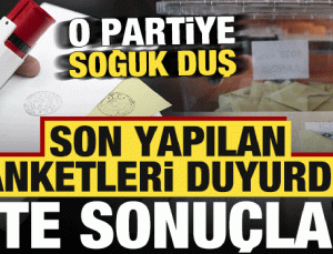 Son dakika haberi: Ve son yapılan anket sonuçlarını duyurdu! CHP’ye soğuk duş…