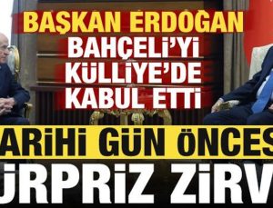 Son dakika haberi… Başkan Erdoğan ile Bahçeli arasında sürpriz görüşme!