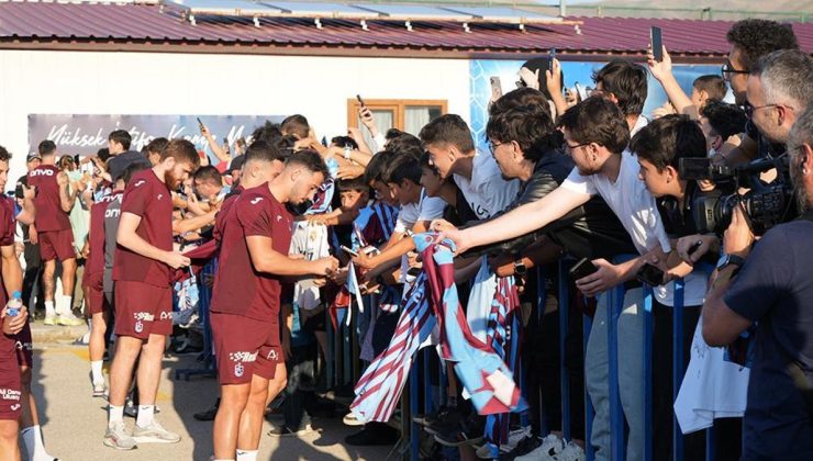 Trabzonspor’da ikinci taraftar buluşmasında izdiham yaşandı