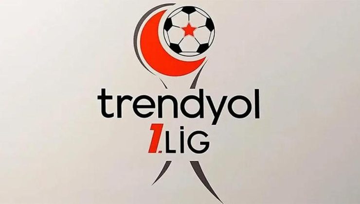 Trendyol 1. Lig’de ilk iki haftanın maç programı açıklandı