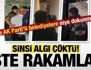 Yargı AK Parti’li belediyelere niye dokunmuyor? CHP’nin sinsi algısı çöktü! İşte rakamlar