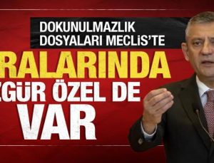 Yeni dokunulmazlık dosyaları Meclis’te! Listede Özgür Özel de var