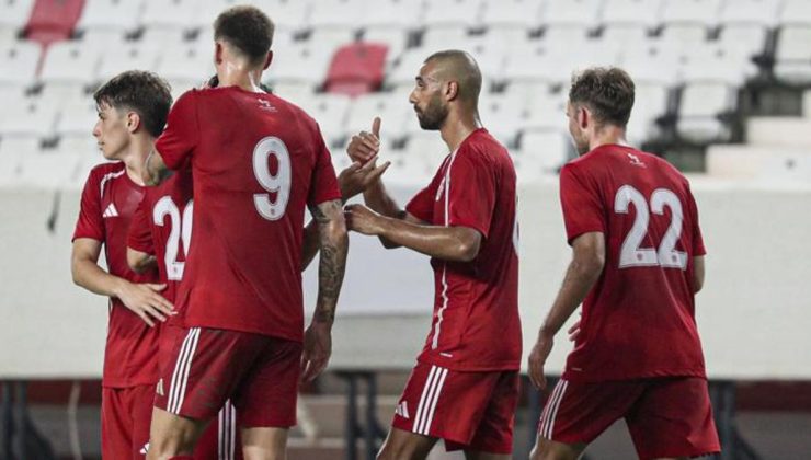 7 gollü hazırlık maçında kazanan Antalyaspor!