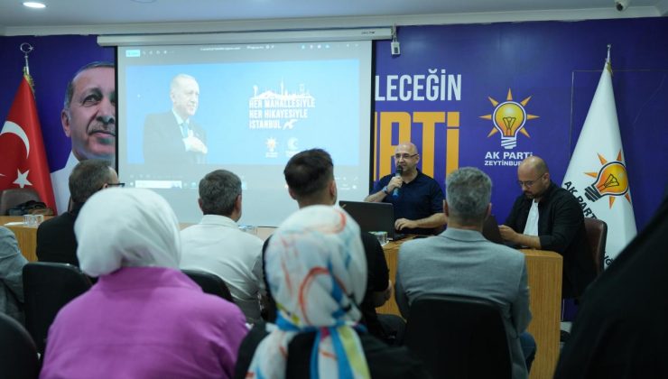 AK Parti İstanbul’dan sosyal medya eğitimi