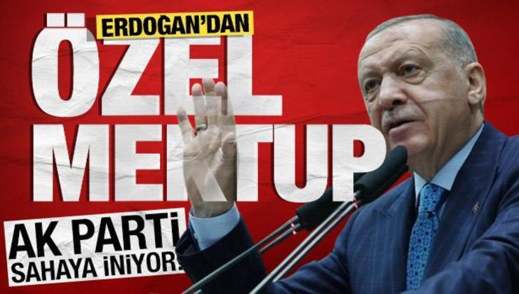 AK Parti teşkilatı sahaya iniyor! Erdoğan’dan şehit ailelerine özel mektup