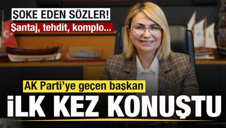 AK Parti’ye geçen Yasemin Fazlaca ilk kez konuştu! Şantaj, tehdit, komplo…