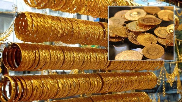 Altının gramı 4 bin 416 liradan işlem görüyor