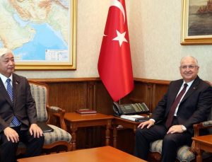 Bakan Güler, Japon mevkidaşı Gen Nakatani ile bir araya geldi