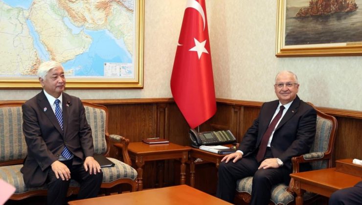 Bakan Güler, Japon mevkidaşı Gen Nakatani ile bir araya geldi