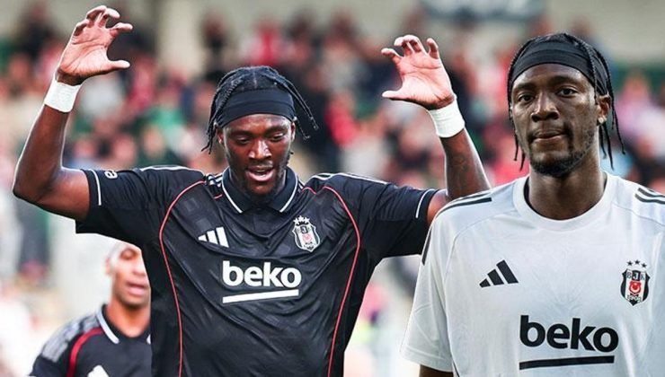 Beşiktaş’ın yıldızı Tammy Abraham şov yaparak başladı! İlk yarıda hat-trick yaptı
