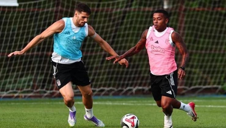 Beşiktaş’ta ST Patrick’s maçı hazırlıkları başladı