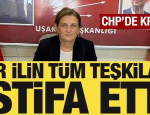 CHP Uşak İl ve Merkez İlçe yönetimleri istifa etti