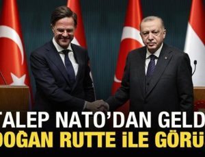 Cumhurbaşkanı Erdoğan, NATO Genel Sekreteri ile görüştü