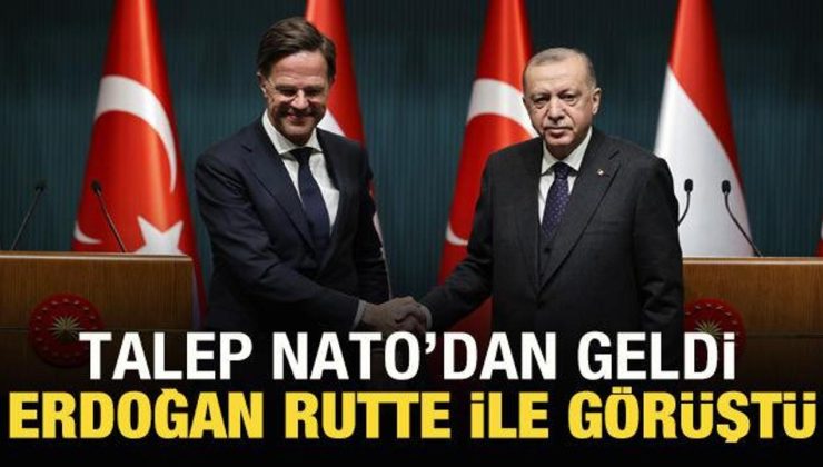 Cumhurbaşkanı Erdoğan, NATO Genel Sekreteri ile görüştü