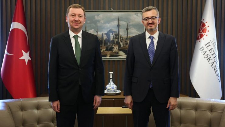Cumhurbaşkanlığı Genel Sekreteri Susmaz’dan İletişim Başkanı Burhanettin Duran’a ziyaret