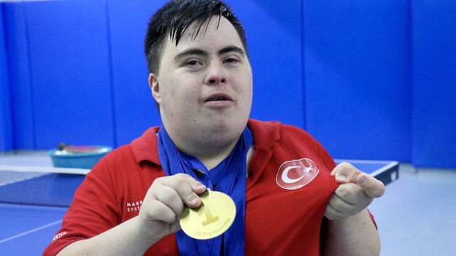 Down sendromlu milli masa tenisçilerin hedefi Dünya Şampiyonası’nda madalya