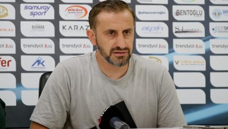 Erzurumspor FK’da Serkan Özbalta: İstediklerimizin bir kısmını yapabildik