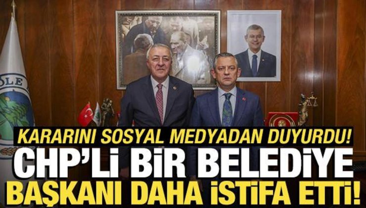 Göle Belediye Başkanı Budak CHP’den istifa etti