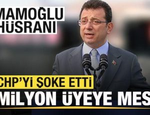 İmamoğlu hüsranı! CHP’yi şoke etti! 2 milyon üyeye SMS gönderdi