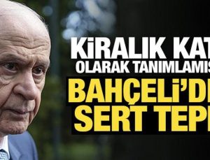 Kiralık katil olarak tanımlamıştı! Bahçeli’den Özgür Özel’e sert tepki