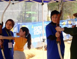 Konya’da keyifli anlar: Anneler ve kızları aynı etkinlikte buluştu!