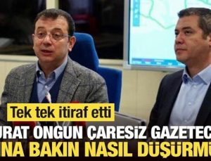 Murat Ongun çaresiz gazeteciyi ağına bakın nasıl düşürmüş!