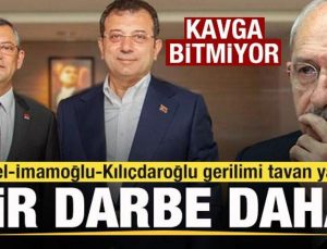 Özgür Özel-Ekrem İmamoğlu-Kemal Kılıçdaroğlu gerilimi tavan yaptı! Bir darbe daha!