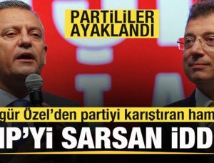 Özgür Özel’de büyük panik! CHP’yi sarsan gelişme! Partililer ayaklandı! Kavga büyüyor