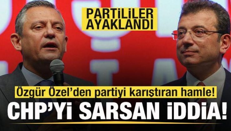Özgür Özel’de büyük panik! CHP’yi sarsan gelişme! Partililer ayaklandı! Kavga büyüyor