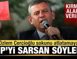 Özlem Çerçioğlu sokunu atlatamayan CHP’yi sarsan söylenti! Kırmızı alarm verildi