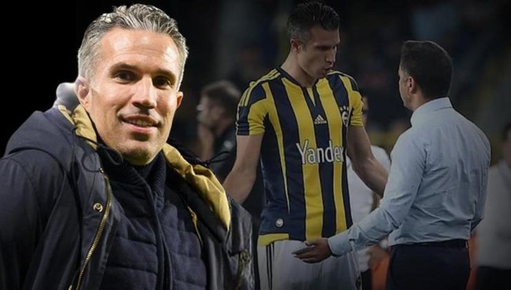 Robin van Persie’den yıllar sonra gelen Vitor Pereira itirafı! ‘Benim gözlerime bakarak’