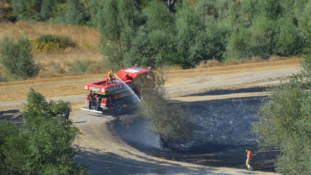 Samsun’da anız yangınlarında yaklaşık 620 dekar tarım arazisi zarar gördü
