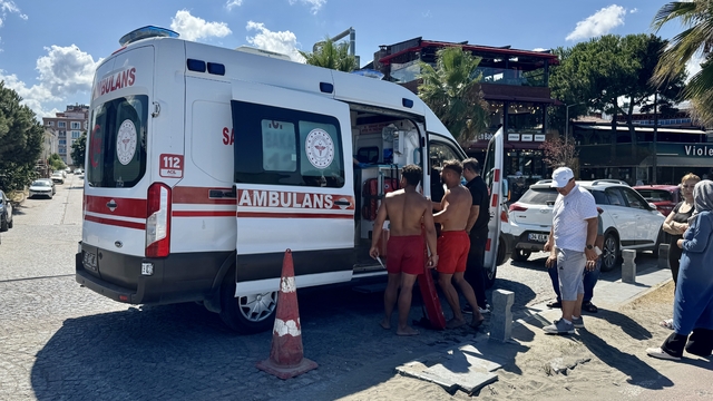 Samsun’da anne ve oğlu boğulma tehlikesi geçirdi