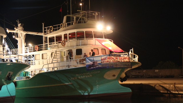 Samsun’da balıkçılar ‘Vira Bismillah’ dedi