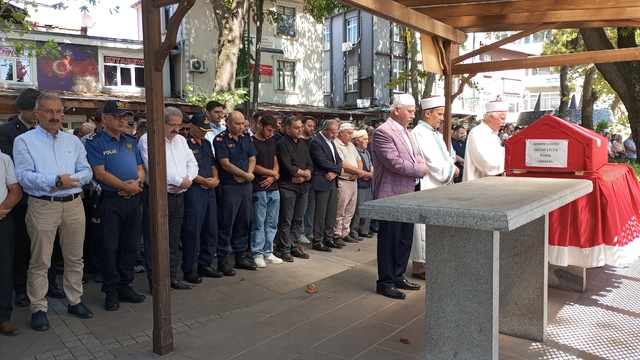 Samsun’da vefat eden Kıbrıs gazisi Necmi Çiçek, toprağa verildi