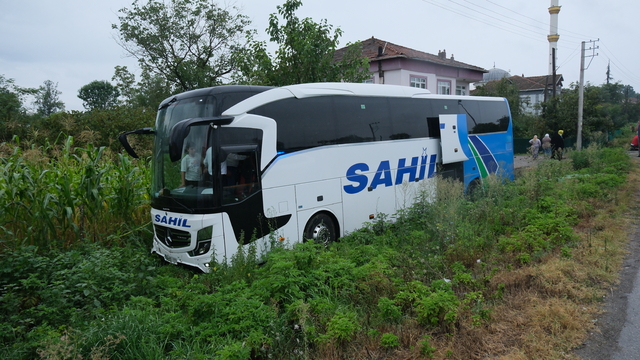 Samsun’da yolcu otobüsünün çarptığı 1 kişi öldü, 1 kişi yaralandı