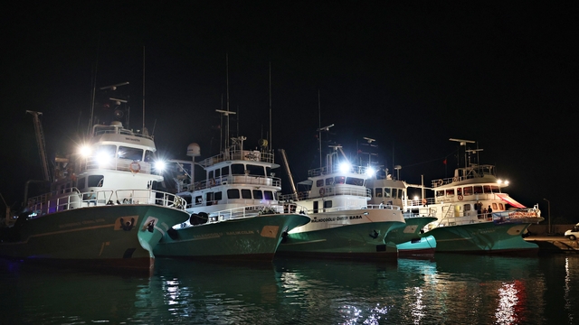 Samsunlu balıkçılar “vira bismillah” diyerek denize açıldı