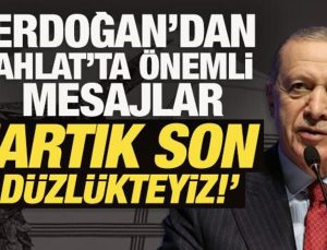 Son Dakika: Erdoğan’dan Ahlat’tan önemli mesajlar: Artık son düzlükteyiz!