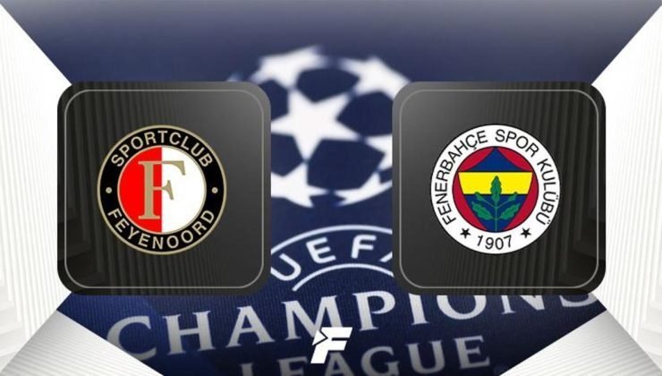CANLI |  Feyenoord – Fenerbahçe maçı Canlı Anlatım – Feyenoord – Fenerbahçe maçı kadrosu, skoru ve istatistikleri