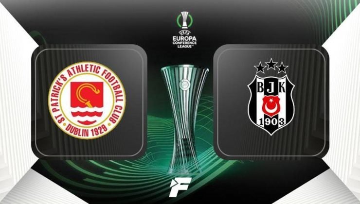 CANLI |  St. Patrick’s- Beşiktaş maçı canlı anlatım – ST. PATRICK’S – BJK maç kadrosu, skoru ve istatistikleri (UEFA Konferans Ligi 3. Eleme Turu)