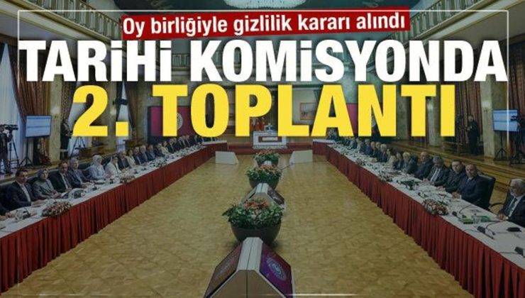 Tarihi komisyonda 2. toplantı! Kurtulmuş’tan önemli açıklamalar