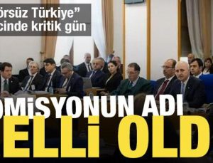 Terörsüz Türkiye sürecinde kritik gün! Komisyonun adı belli oldu