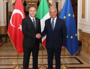 Yerlikaya’dan İtalyan mevkidaşıyla önemli görüşme