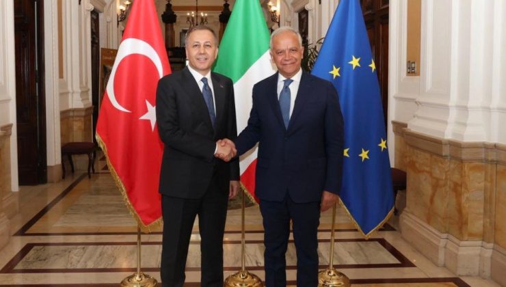 Yerlikaya’dan İtalyan mevkidaşıyla önemli görüşme