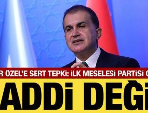 AK Parti Sözcüsü Çelik’ten Özgür Özel’e tepki: Haddi değil!