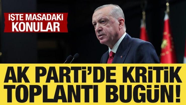 AK Parti’de kritik toplantı: İşte masadaki konular